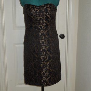 Ann Taylor Loft strapless party dress